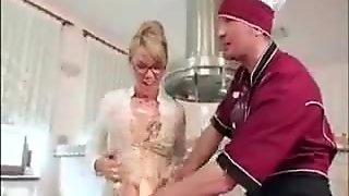 Big Kitchen Orgy Full of Horny Hungarian Eurobabes!