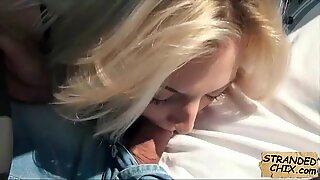 Czech babe fucked in car Katy Rose.3