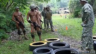 Gay black army men movie and male strippers Jungle pound fest