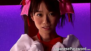 Hot and hard cosplay fucking in japan with all natural chick