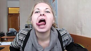 Lips Methods, Deepthroat, Spittle, Tonsils, Svetlana 20