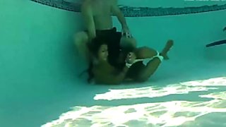 BDSM Edgeplay - Choke tied up dirty girl under water