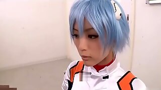 Rei Ayanami-Cosplay
