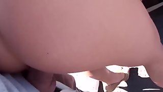 StrandedTeens  Teen gets some hot anal in the car